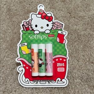 Hello Kitty Softlips Natural Lip Balm Trio Set